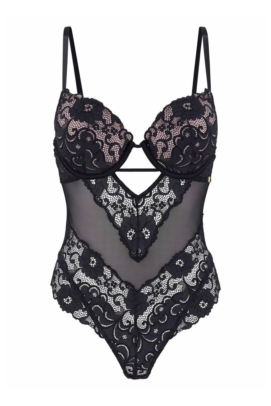 Lascana body met beugel zwart, Zwart