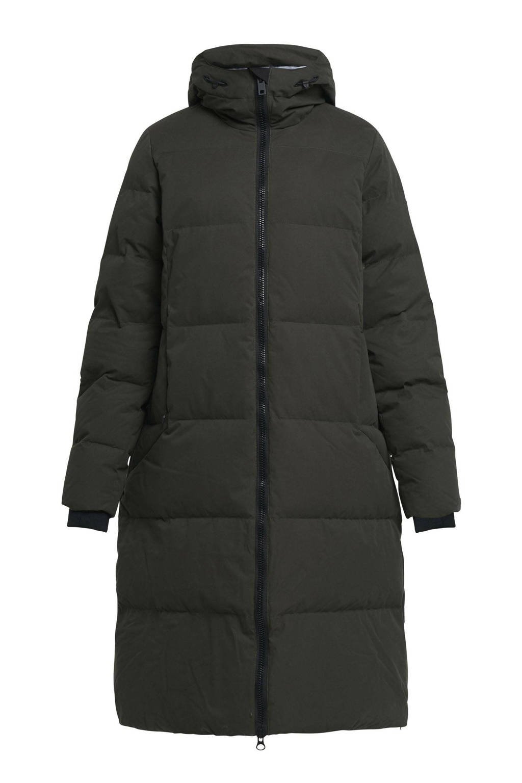Tenson outdoor jas donkergroen | wehkamp