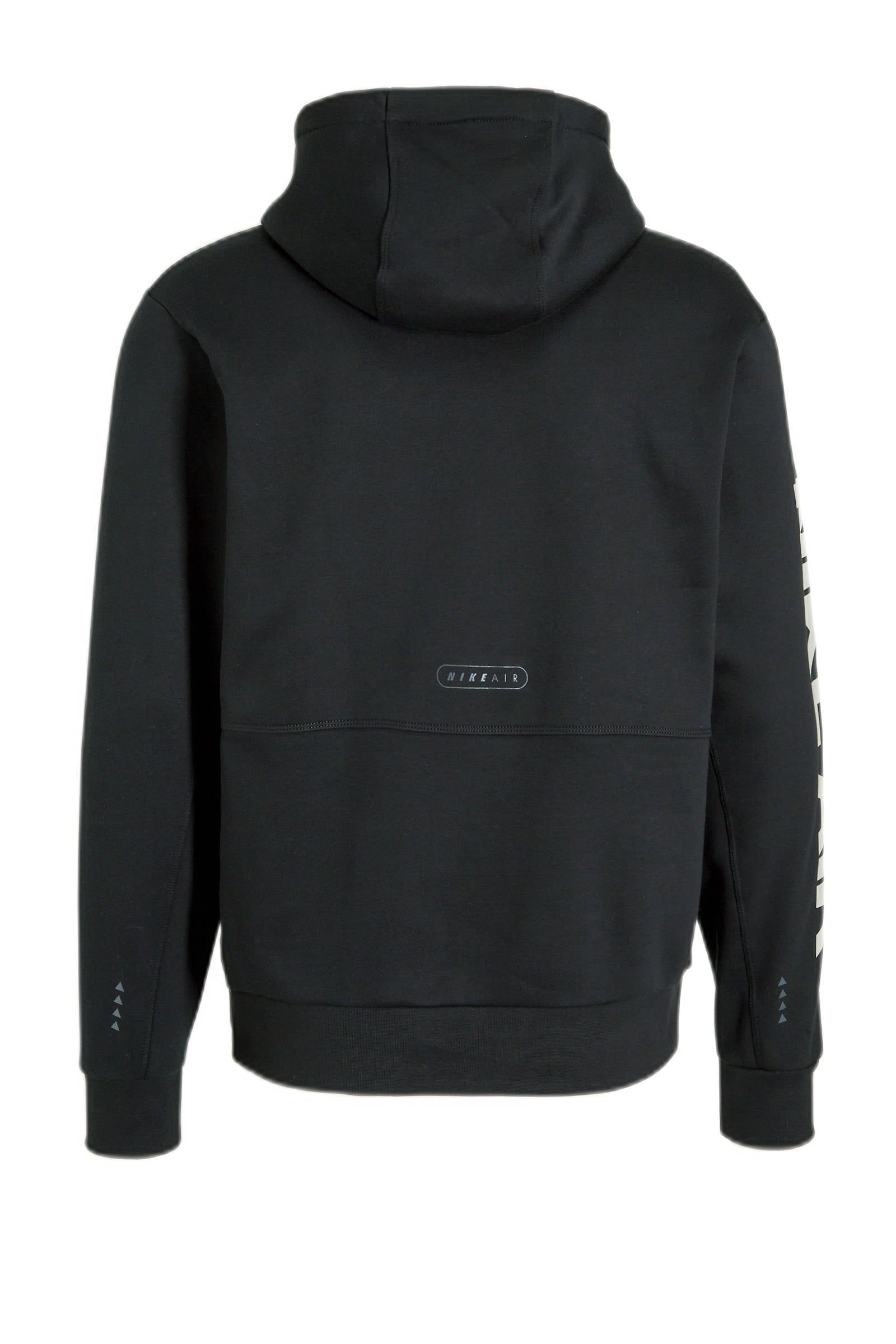 Nike hoodie met logo zwart/wit | wehkamp