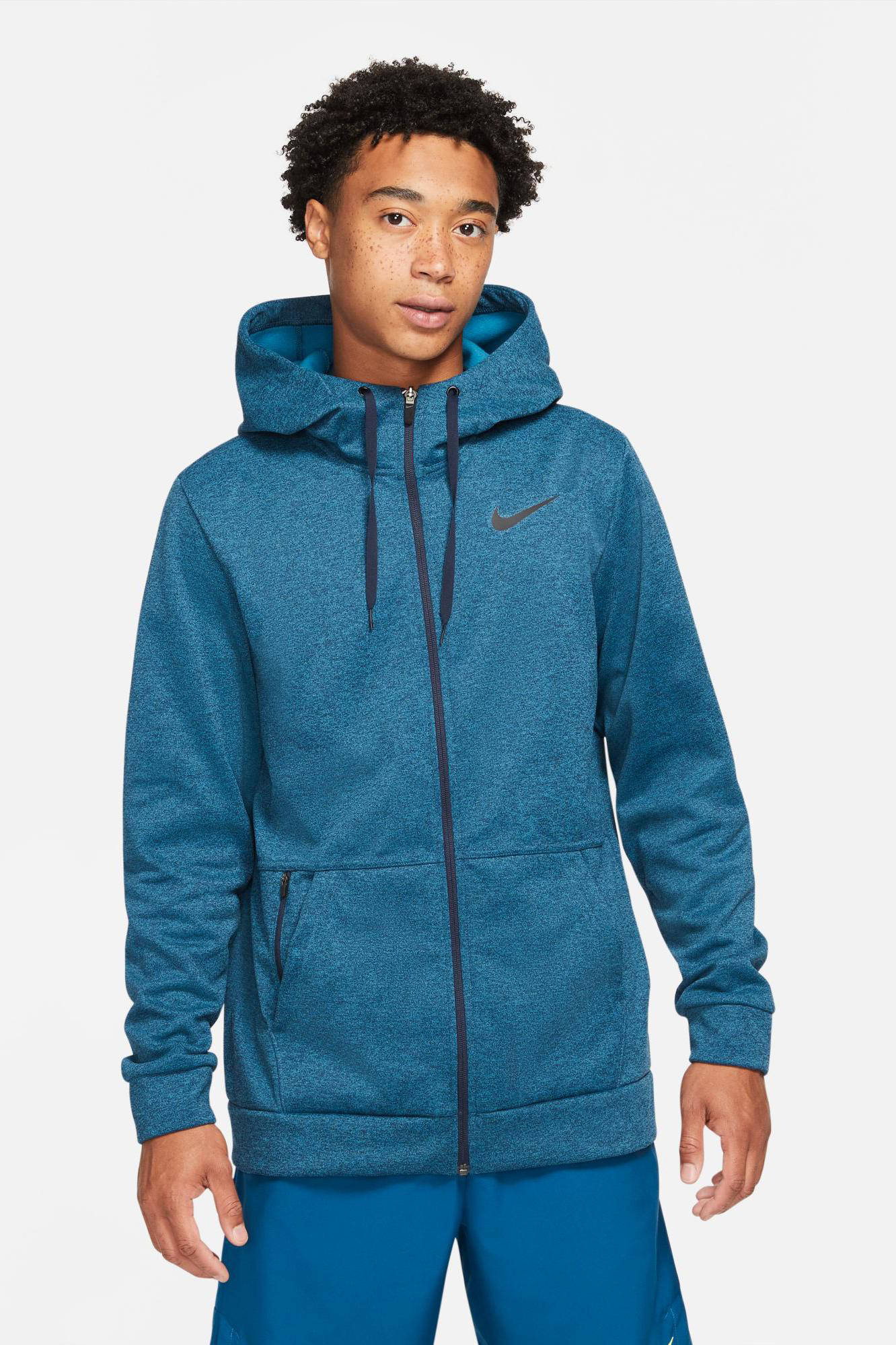 Nike sportvest petrol | wehkamp