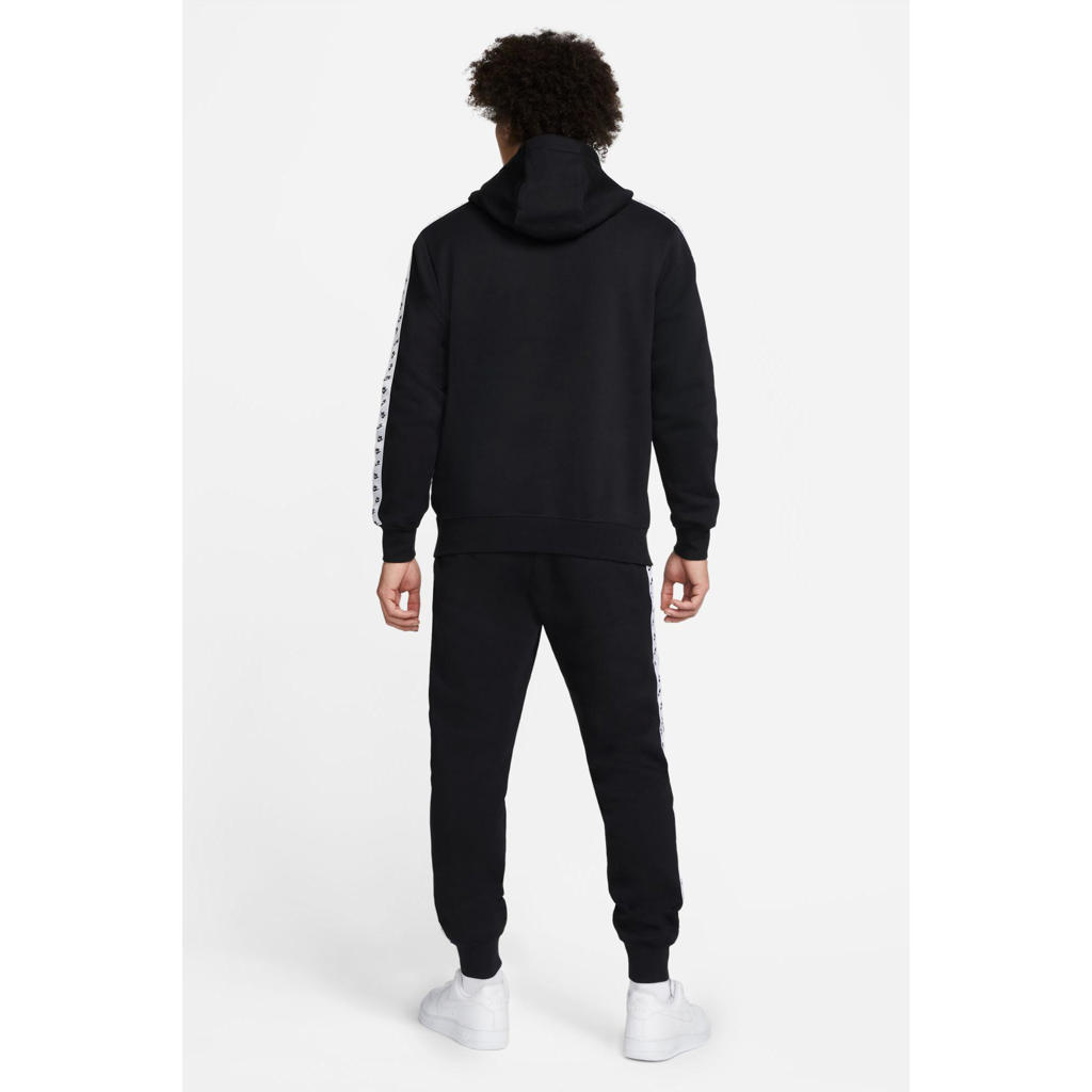 Nike joggingpak zwart/wit wehkamp