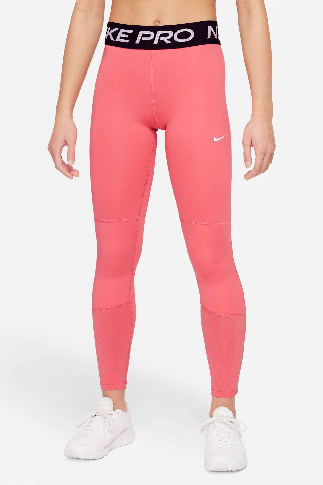 Nike slim fit broek met logo roze | wehkamp