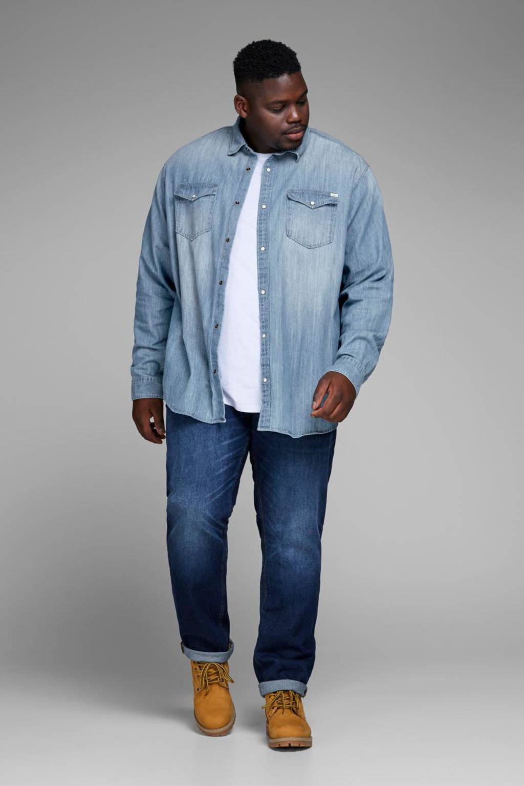 plus size jean shirt