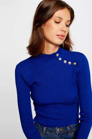 top blauw