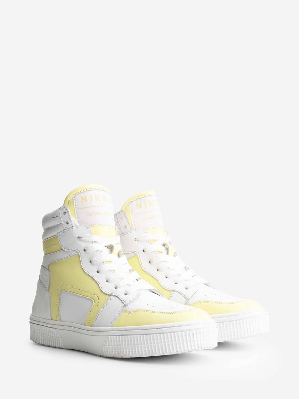 Hoge Sneakers Dames Nikkie Gympen Witte NIKKIE Sneakers LOW BENTHE