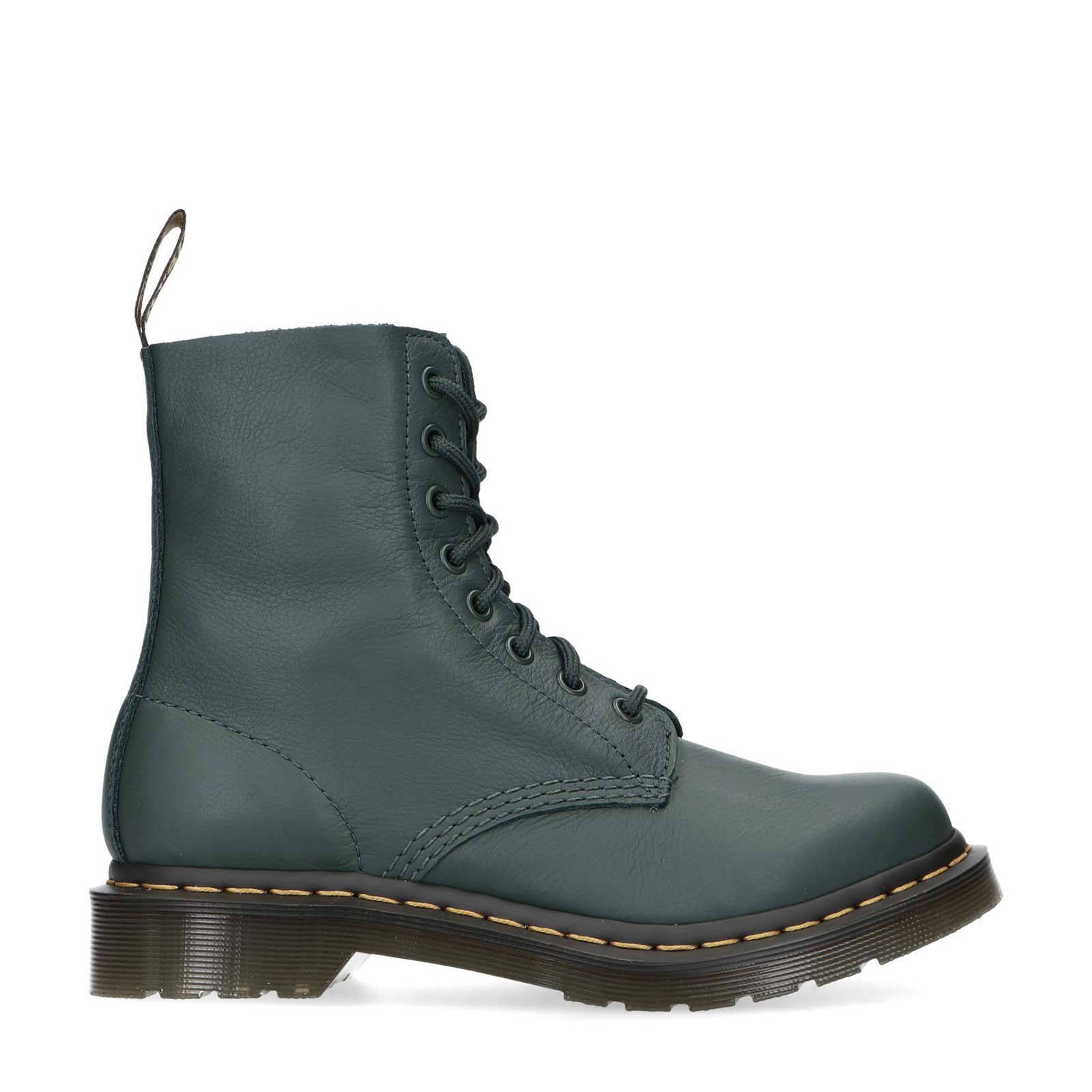 Dr. Martens 1460 Pascal Pine Green Virginia leren veterboots groen | wehkamp