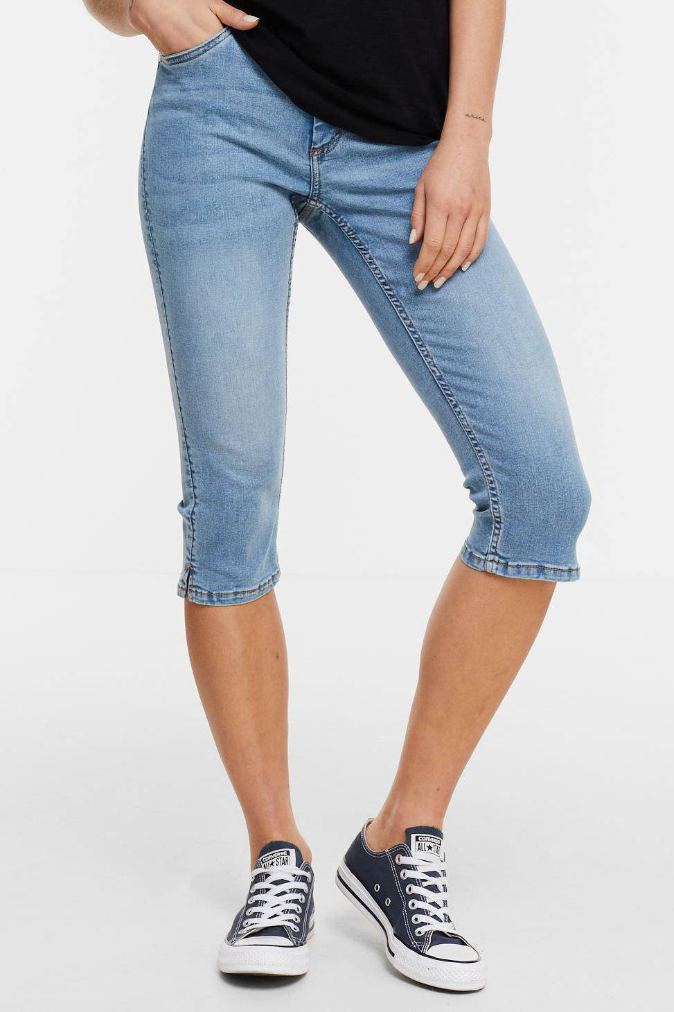 anytime Capri jeans lichtblauw | wehkamp