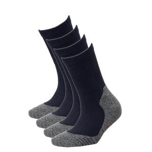 wandelsokken - donkerblauw (set van 4)