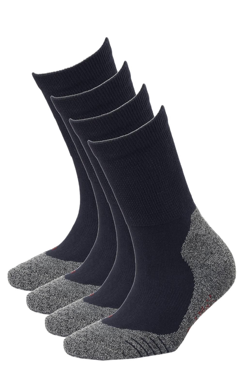 Xtreme wandelsokken - donkerblauw (set van 4)