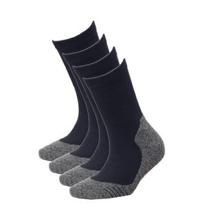 wandelsokken - donkerblauw (set van 4)