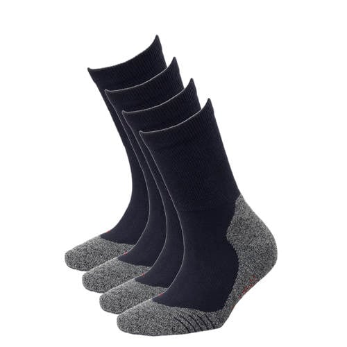 Xtreme wandelsokken - set van 4 donkerblauw afbeelding