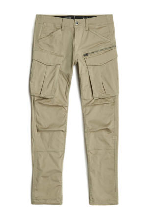 Rovic zip 3d regular fit cargobroek met katoen 239 dune