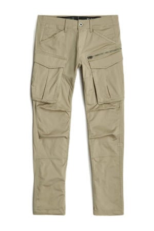 Rovic zip 3d regular fit cargobroek met katoen 239 dune
