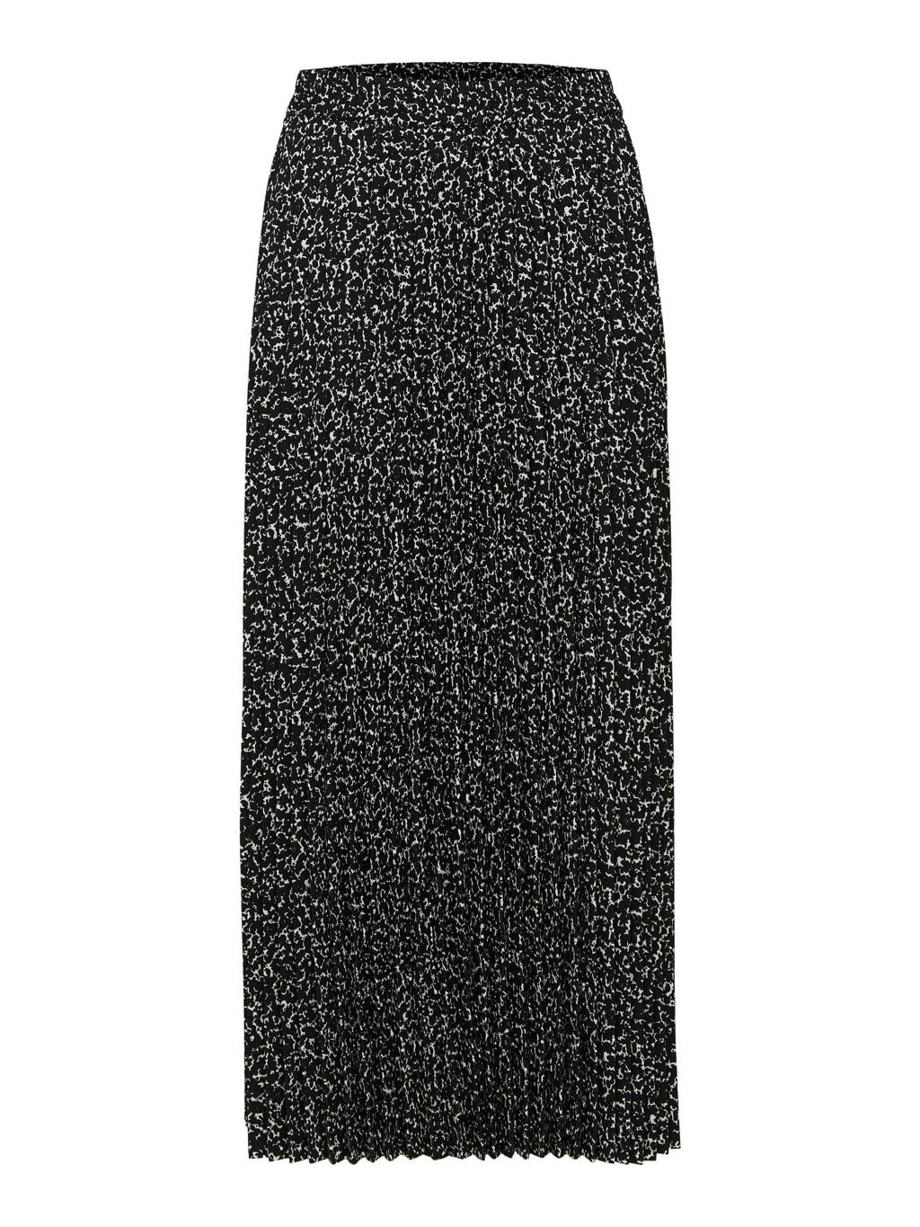 SELECTED FEMME rok SLFALEXIS met all over print zwart, Zwart