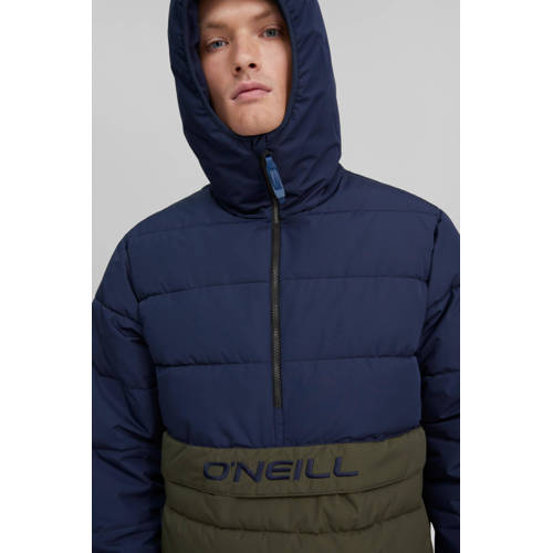 O'Neill anorak outdoor jas blauw/groen