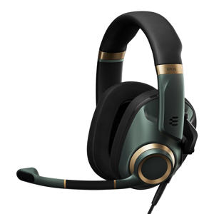 H6 PRO gesloten akoestische gaming headset (groen)