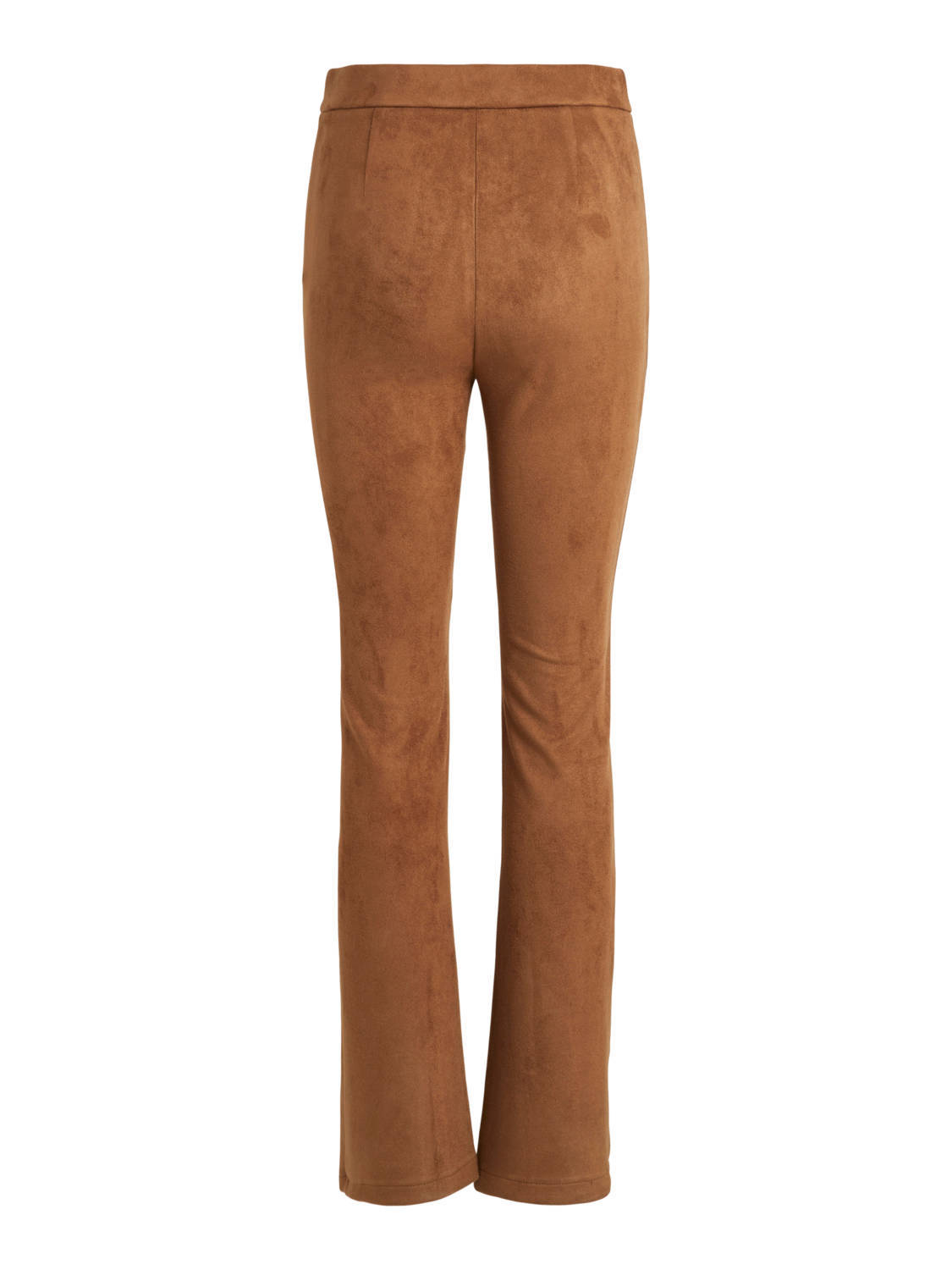 VILA high waist flared broek VIGHITA bruin | wehkamp
