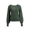 VILA trui VIKLANO met glitters groen