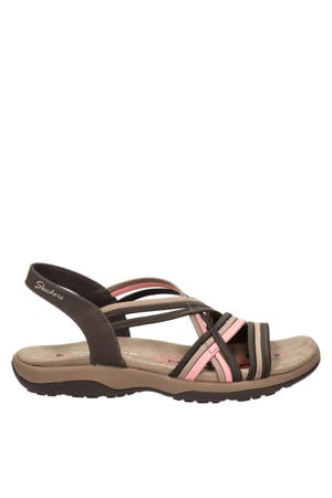 sandalen bruin/roze