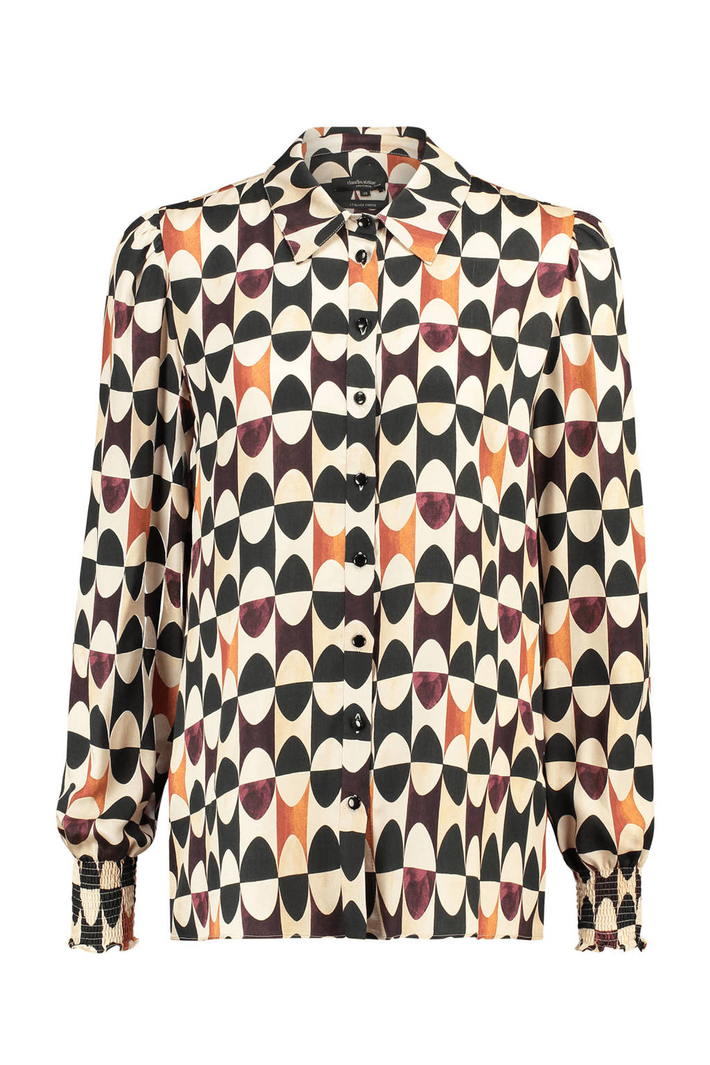 Claudia Sträter blouse met all over print multi, Multi