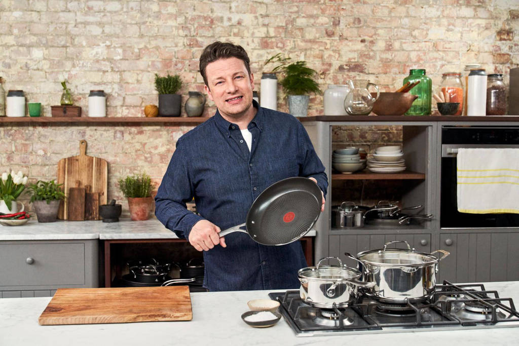 Insecten tellen Laan verwerken Jamie Oliver by Tefal Cook's Direct koekenpan (Ø20 cm) | wehkamp