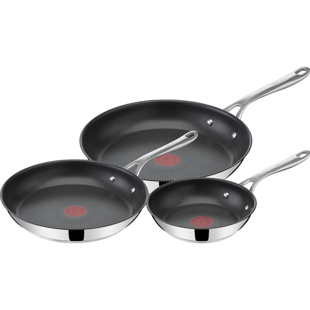 Jamie Oliver by Tefal Cook's Direct koekenpan (Ø20/24/28 cm)(set van 3)