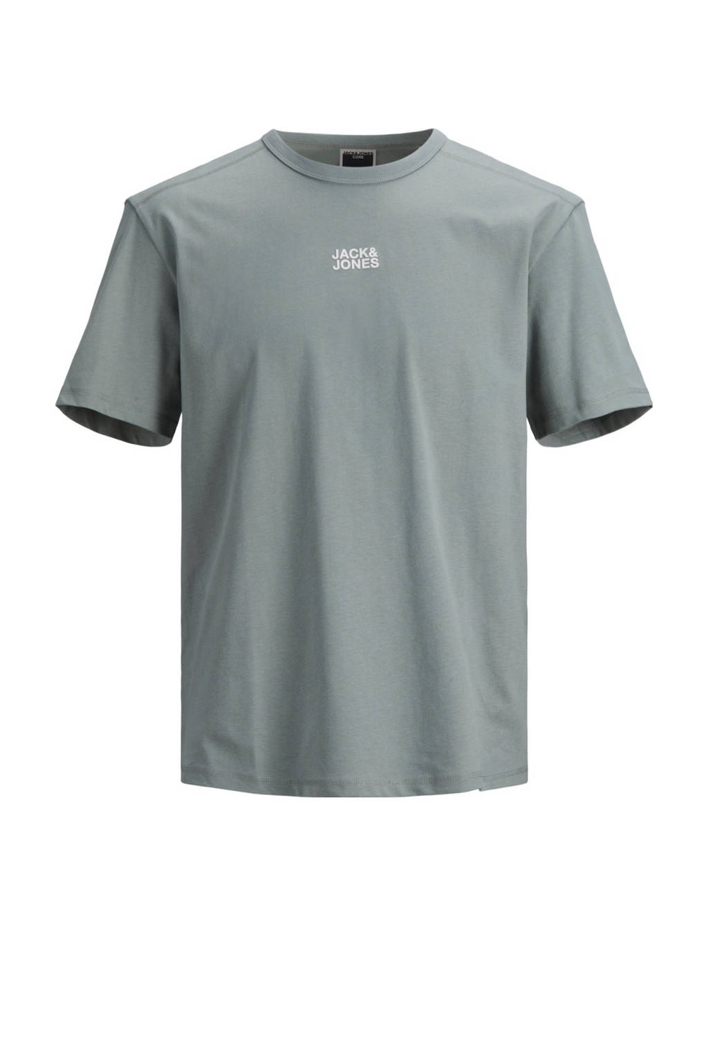 JACK & JONES JUNIOR T-shirt JCOCLASSIC met logo grijs, Grijs