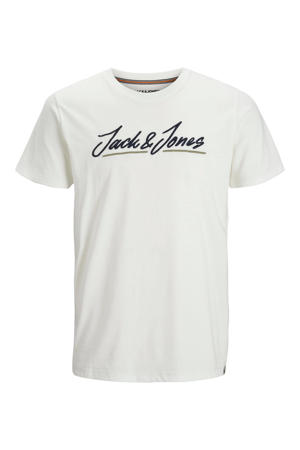 T-shirt JORTONS met logo wit