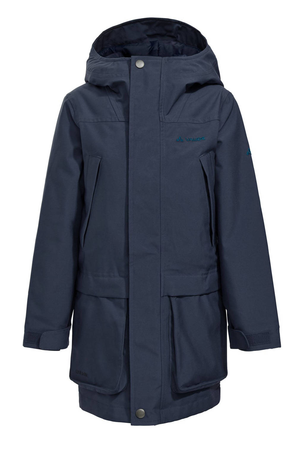 VAUDE kids parka donkerblauw, Donkerblauw