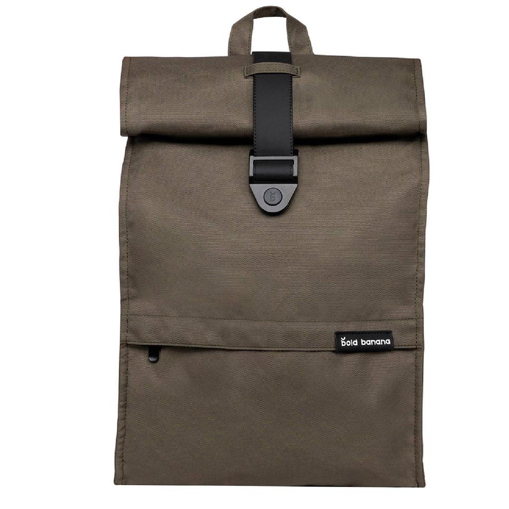 Bold Banana rugzak Roll Top kaki/zwart