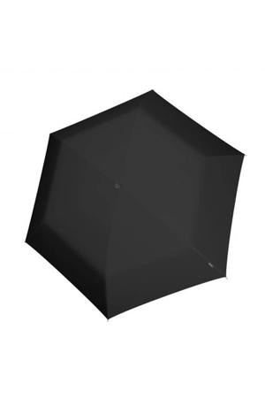 Knirps U.200 Ultra Light Duomatic Paraplu UV Protection black with rosé coating