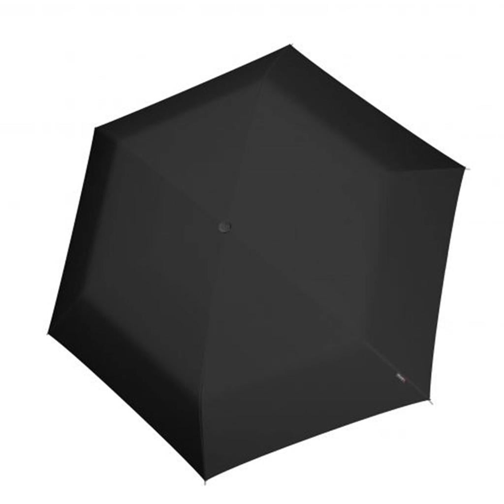 Knirps Knirps U.200 Ultra Light Duomatic Paraplu UV Protection black with rosé coating