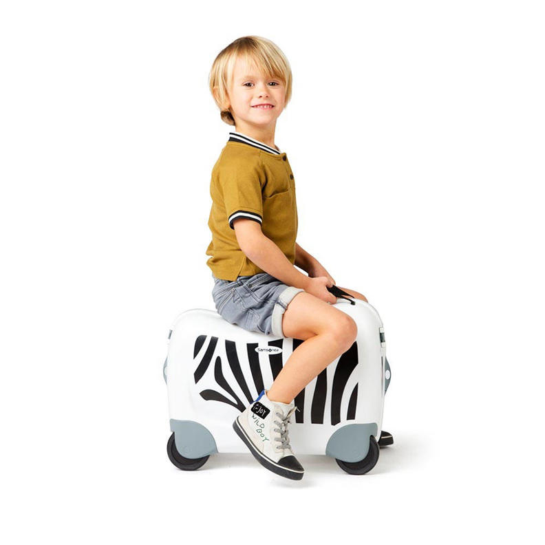 Samsonite trolley Dream Rider Zebra Zeno wit wehkamp