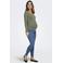 ONLY MATERNITY skinny zwangerschapsjeans OLMRAIN stonewashed