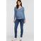 ONLY MATERNITY skinny zwangerschapsjeans OLMROYAL met katoen stonewashed