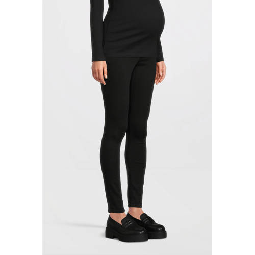 ONLY MATERNITY skinny zwangerschaps jegging OLMRAIN zwart afbeelding