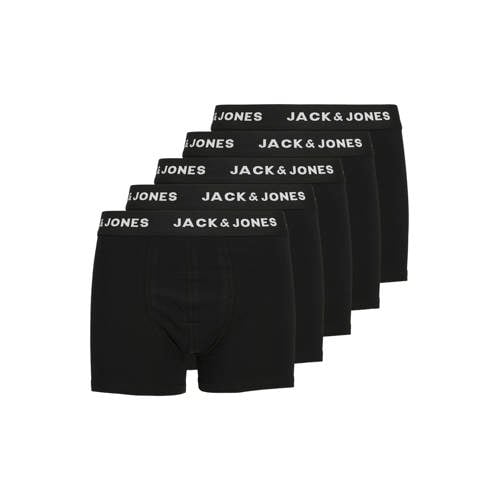 JACK & JONES JUNIOR boxershort - set van 5 zwart afbeelding