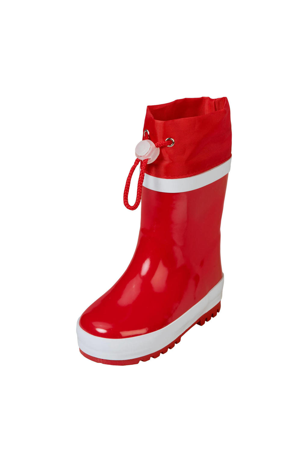 Playshoes Basic  gevoerde regenlaarzen rood kids