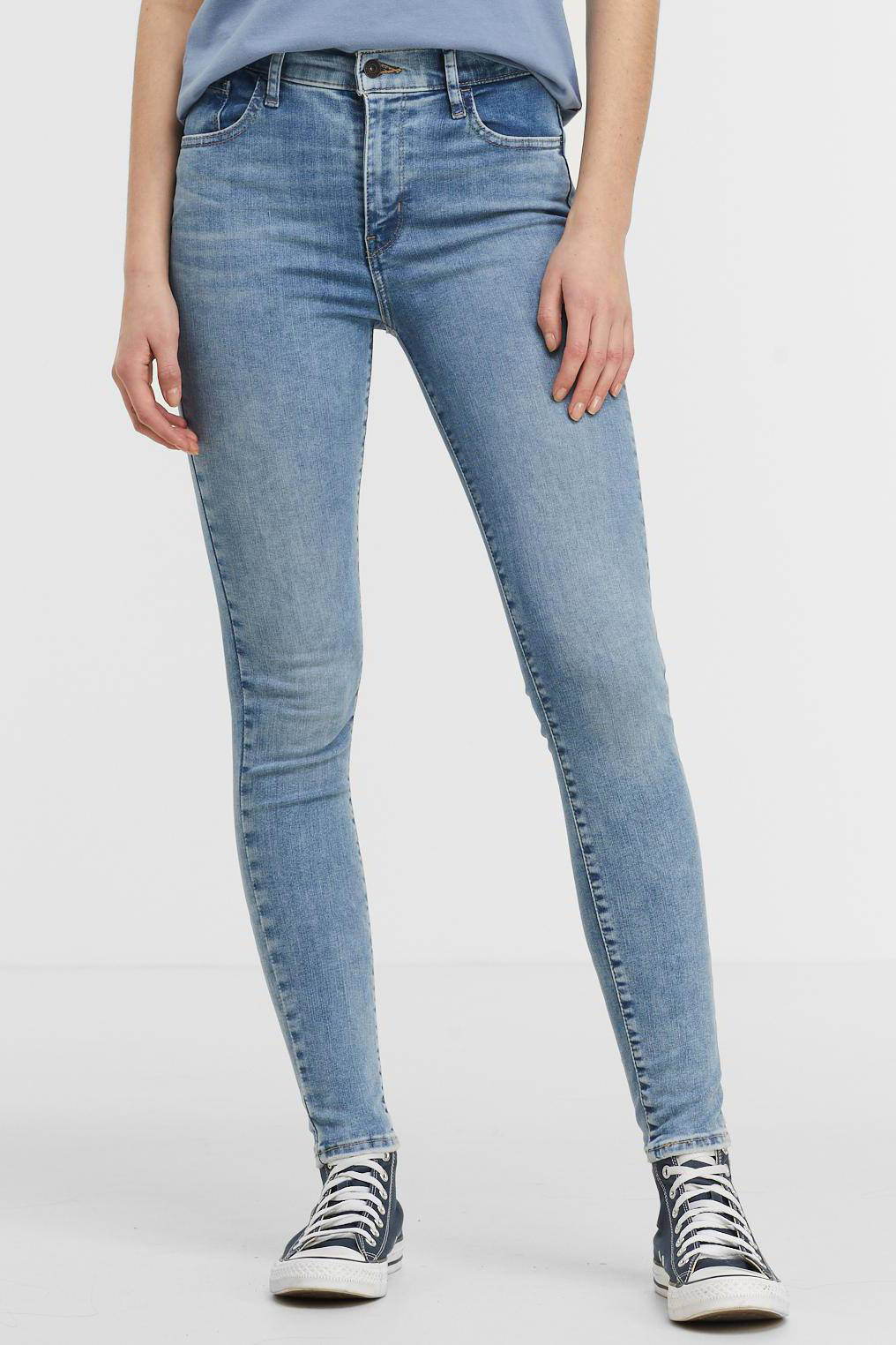 Levi's 720 high waist skinny jeans eclipse blur | wehkamp