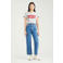 Levi's T-shirt Perfect Tee met logo lichtgrijs mel√©e