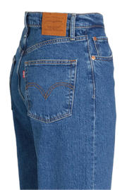 thumbnail: Levi's Ribcage high waist straight leg jeans blauw