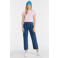 Levi's Ribcage high waist straight leg jeans blauw