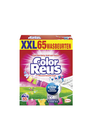 Color Reus waspoeder wasmiddel - 65 wasbeurten - 65 wasbeurten