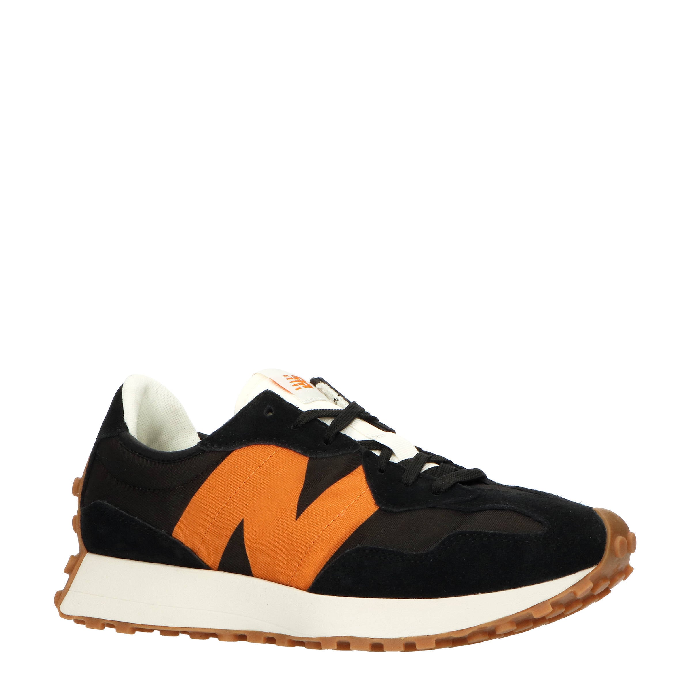 New Balance 327 sneakers zwart/camel | wehkamp