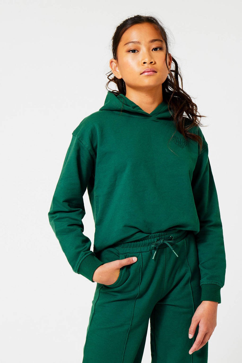 CoolCat Junior hoodie groen