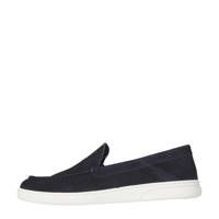 Tommy Hilfiger   suède loafers donkerblauw