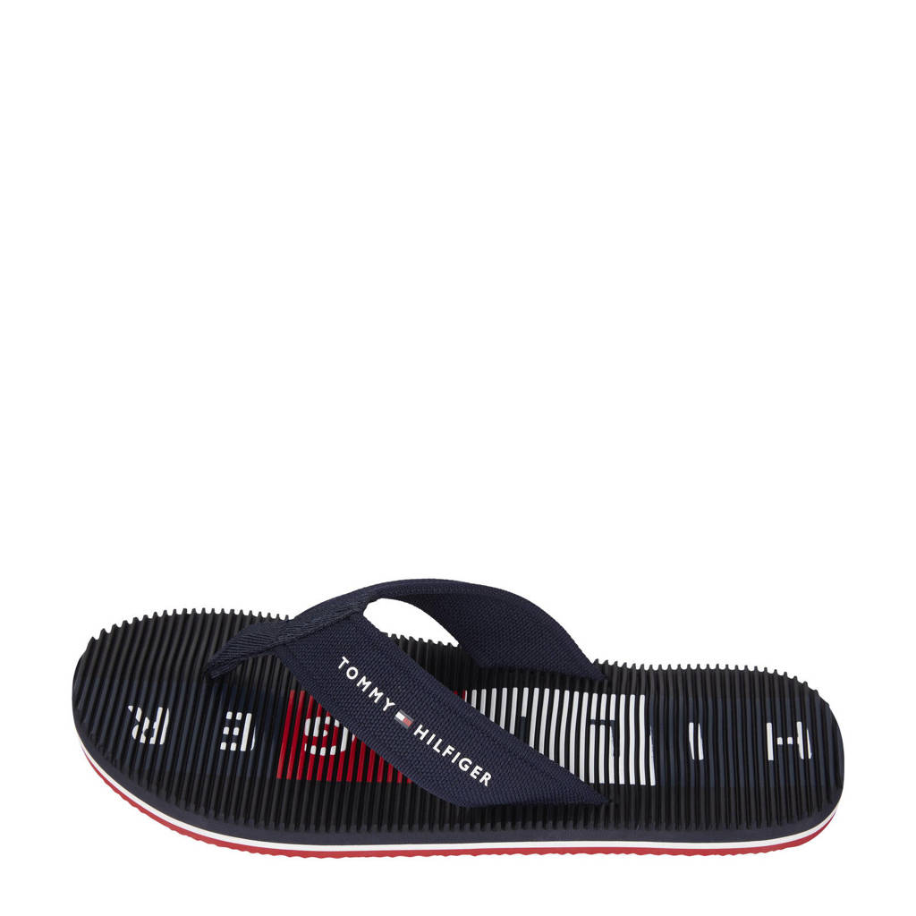 Tommy Hilfiger   teenslippers donkerblauw