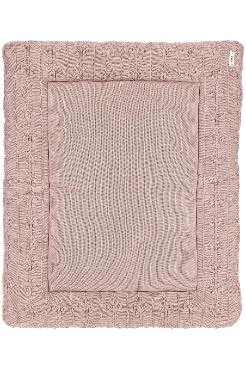 Meyco boxkleed Romantic flower 77x97 cm lilac