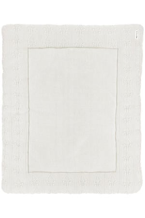 boxkleed Romantic flower 77x97 cm off white