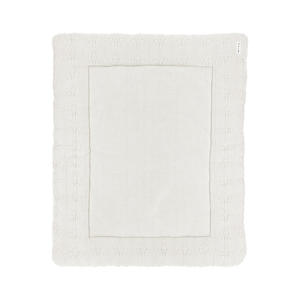 boxkleed Romantic flower 77x97 cm off white